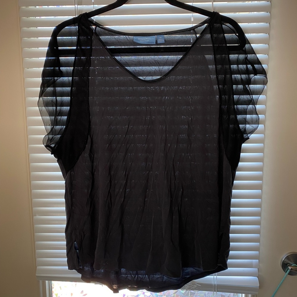 Sheer top